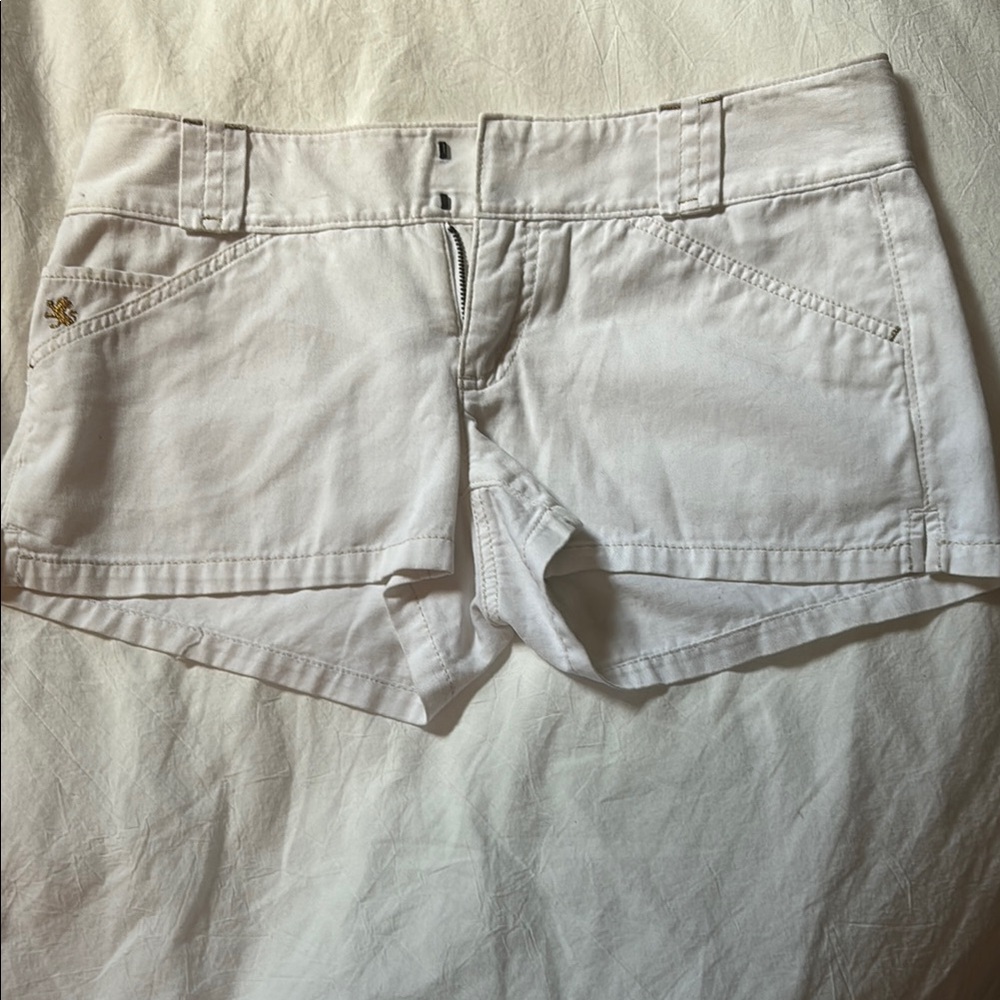 Express White Jean Shorts Classic Design
